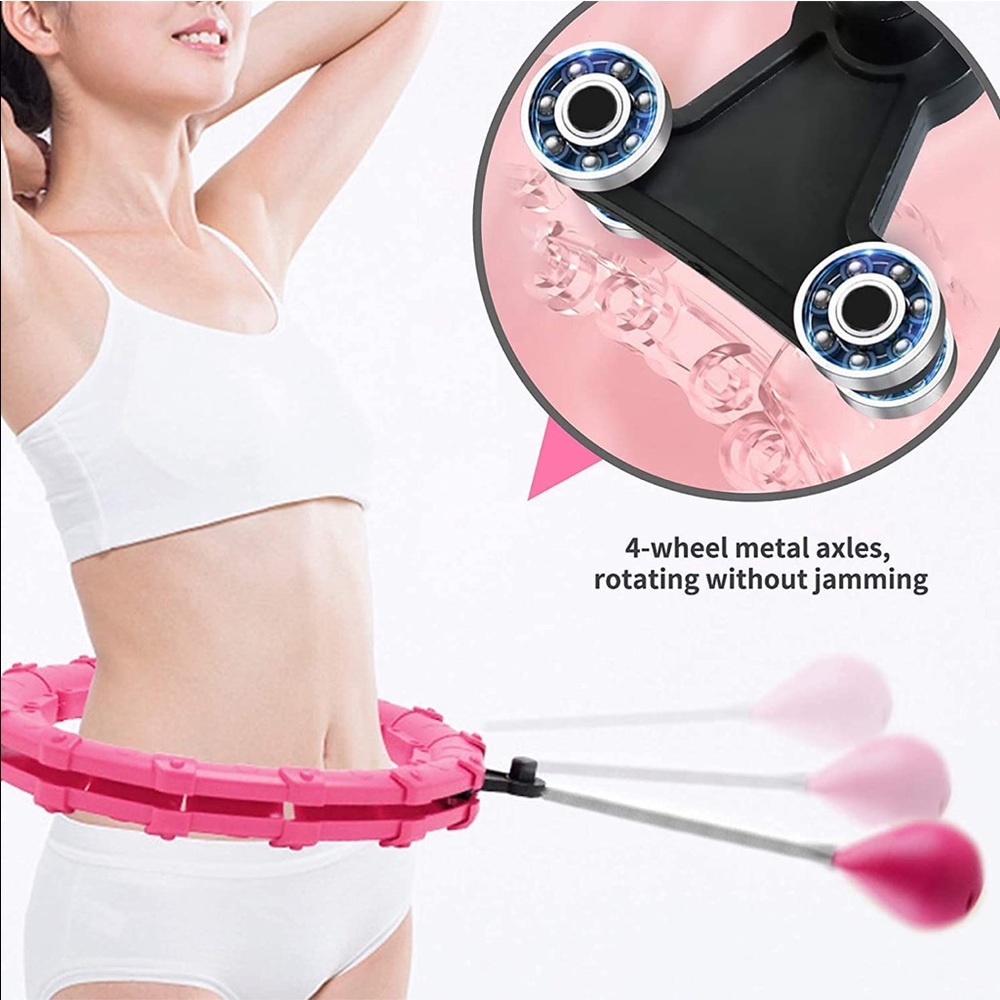 New out of box weighted Hulu hoop. Tick toc famous